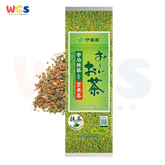 

(BISA COD) Ito En - Itoen Oi Ocha Uji Matcha Green Tea With Roasted Rice 200g
