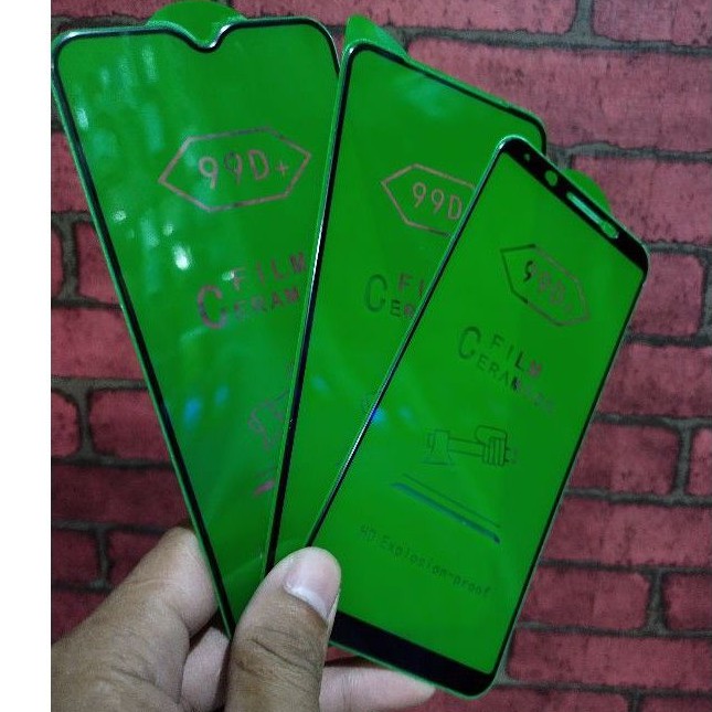 tempered glass ceramic oppo f5 / f7 / f9 / f11 / f11 pro ceramic film anti shock