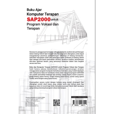 Jual Buku Ajar Komputer Terapan SAP2000 Untuk Program Vokasi Dan ...