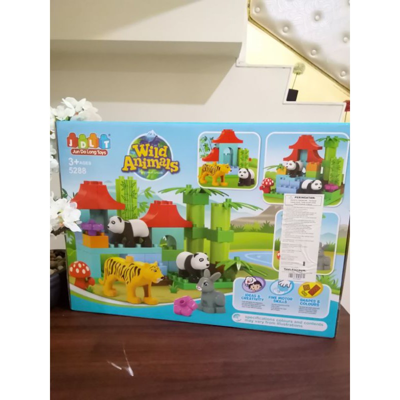 JDLT Wild Animals 59 pcs