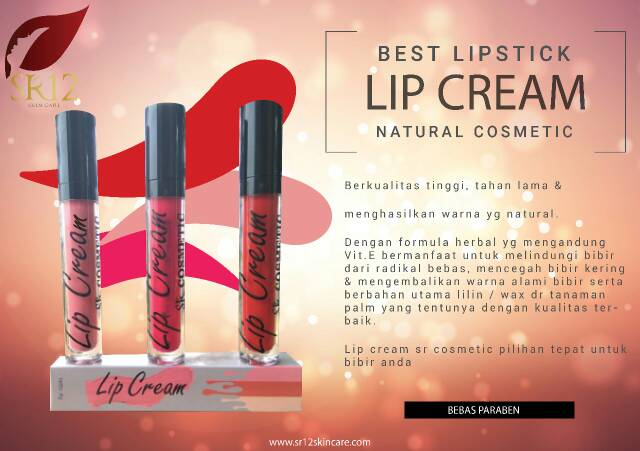 Lip cream SR Cosmetic by SR12 Skincare
