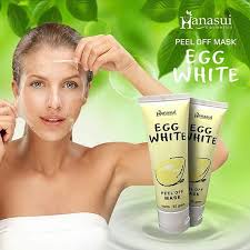 [Cuci Gudang] Hanasui Masker Telur Hanasui Egg White Peel Off Mask 85gr