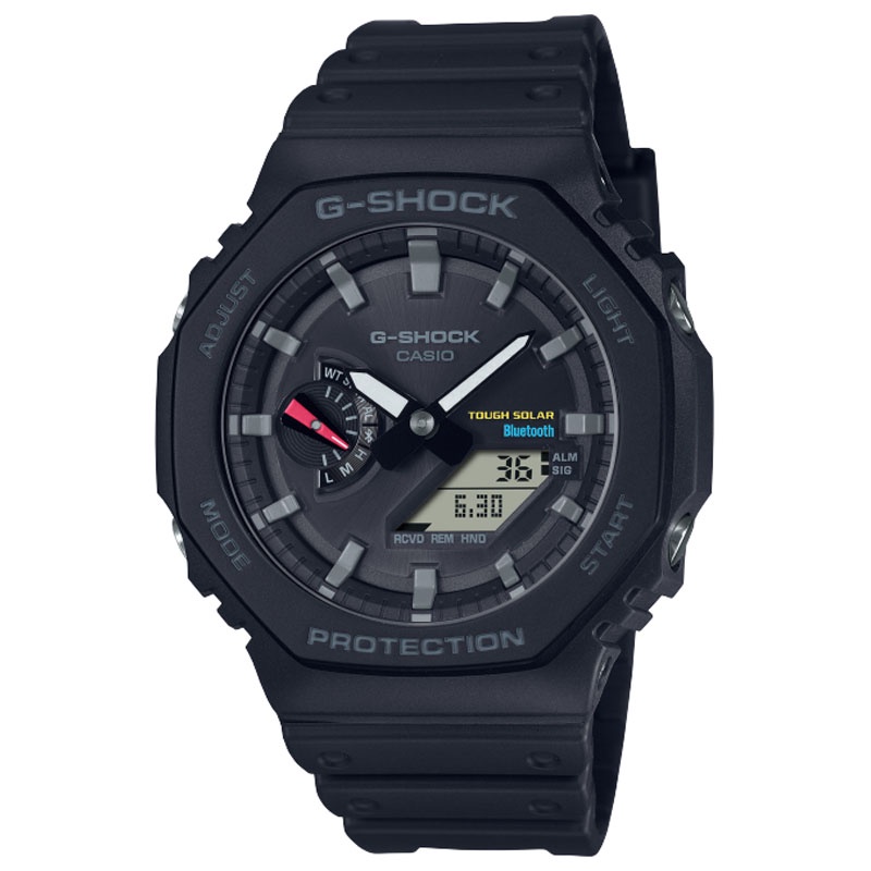 CASIO ORIGINAL G-SHOCK G SHOCK GSHOCK GA-B2100-1A GA B2100 1A B 2100 GAB2100 JAM TANGAN PRIA LA RS