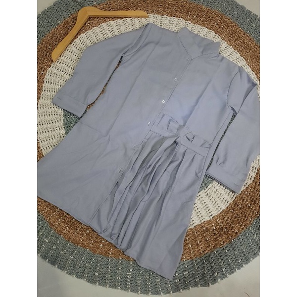 TUNIK BAYLE BIGSIZE JUMBO / TUNIK POLOS WANITA / Tunik Syar'I Slempang