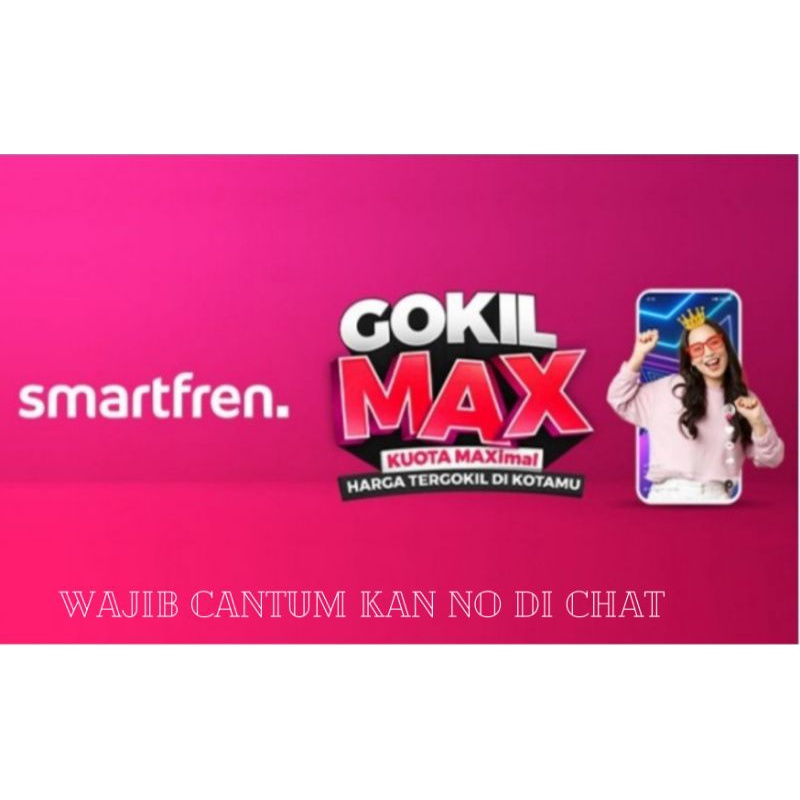 Paket Data Smartfren ( GOKIL MAX ) Kuota Tembak