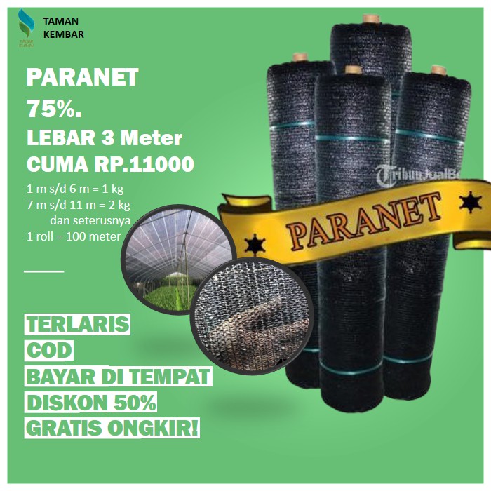 Paranet Tanaman Jaring Paranet Murah  Waring Peralatan 