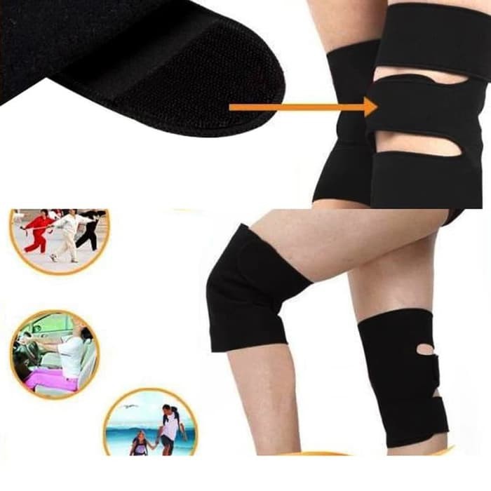 Deker Lutut Pelindung Lutut Kesehatan Alat Terapi Pemanas Pembalut Lutut Kneepad Knee Care GI28 Mura