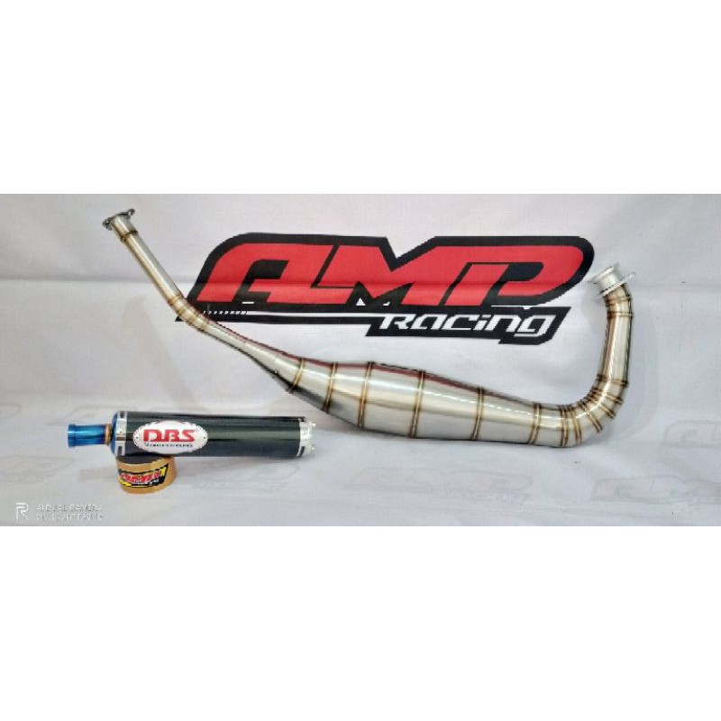 Knalpot racing NSR 150 R - Knalpot DBS KARBON pnp Honda NSR 150 R