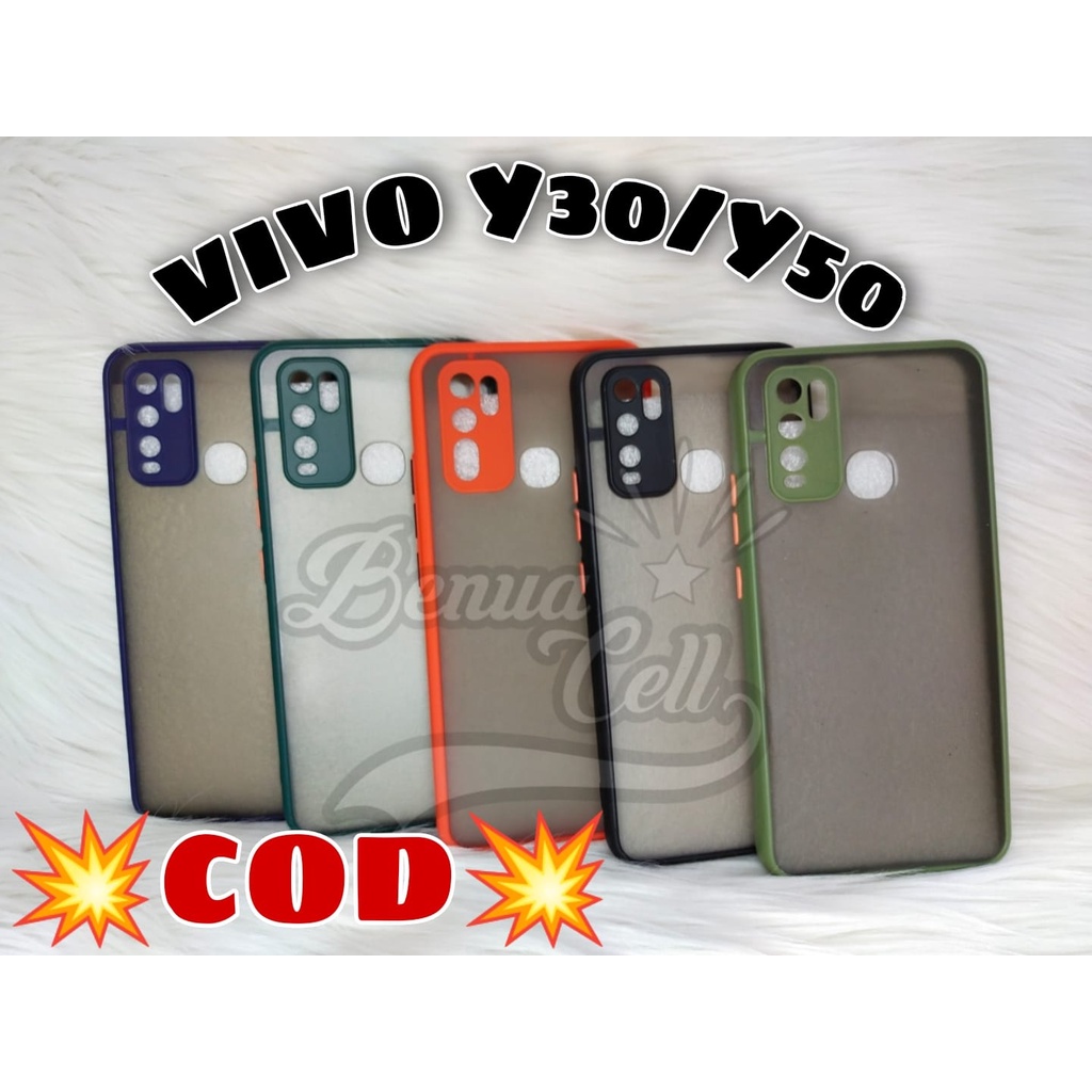 VIVO Y30 Y50, VIVO Y81 NON FINGER CASE MATTE CASE DOVE SOFTCASE MY CHOICE VIVO Y81 Y30 Y50 - BC