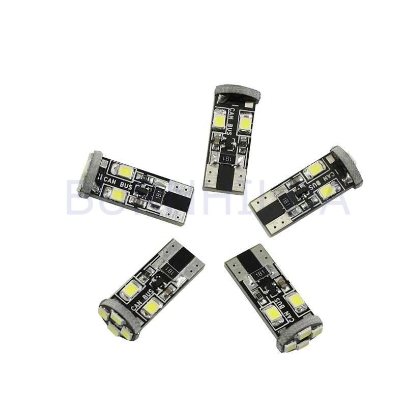 Lampu Mobil Headlight LED T10 W5W 8 SMD 1210 2PCS mobil motor burnhilda