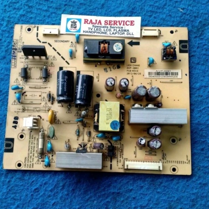 psu tv sharp LC 24N407I LC24N407I power supply regulator mesin modul board ps