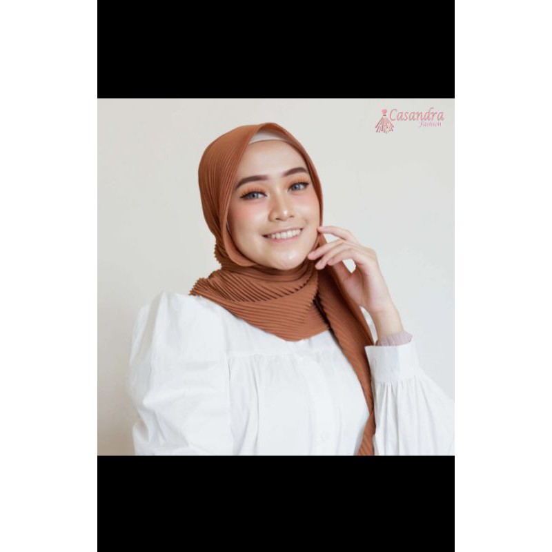 PROMO PASHMINA PLISKET/PASHMINA PLISKET FULL/Pashmina Plisket Diamond /Pashmina plated ORI SHINDY-mooca /soflatte