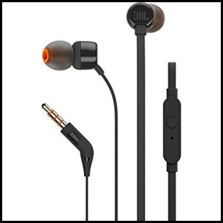 Jbl T110 Headset With Microphone - Black
