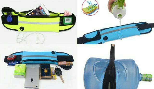 spibelt bag Tas pinggang tas lari waist running bag tas olahraga