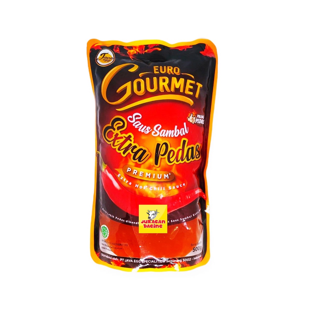 

Euro Gourmet Saus Sambal Extra Pedas 500gr