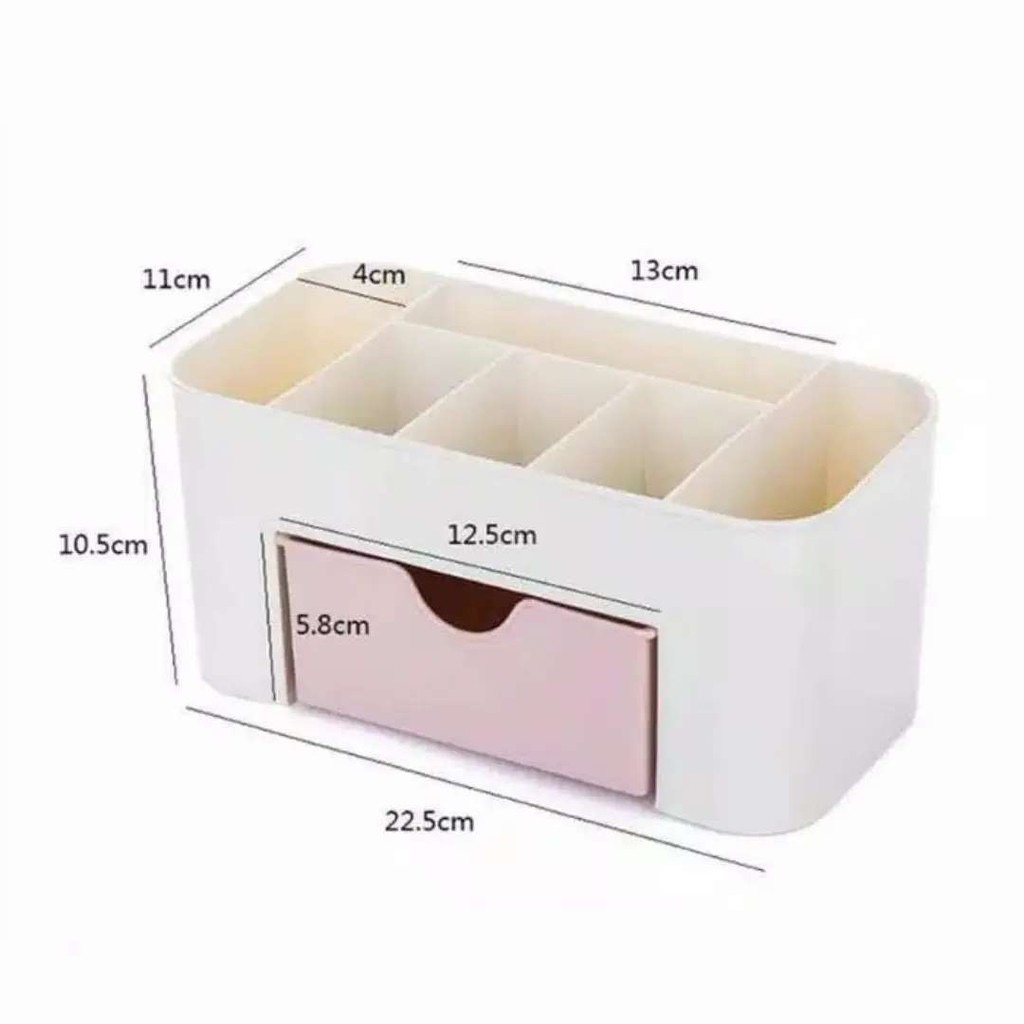 MIINII Tempat Make Up LK06 Rak Kosmetik Kotak Perhiasan Rak Make Up Storage Multifungsi