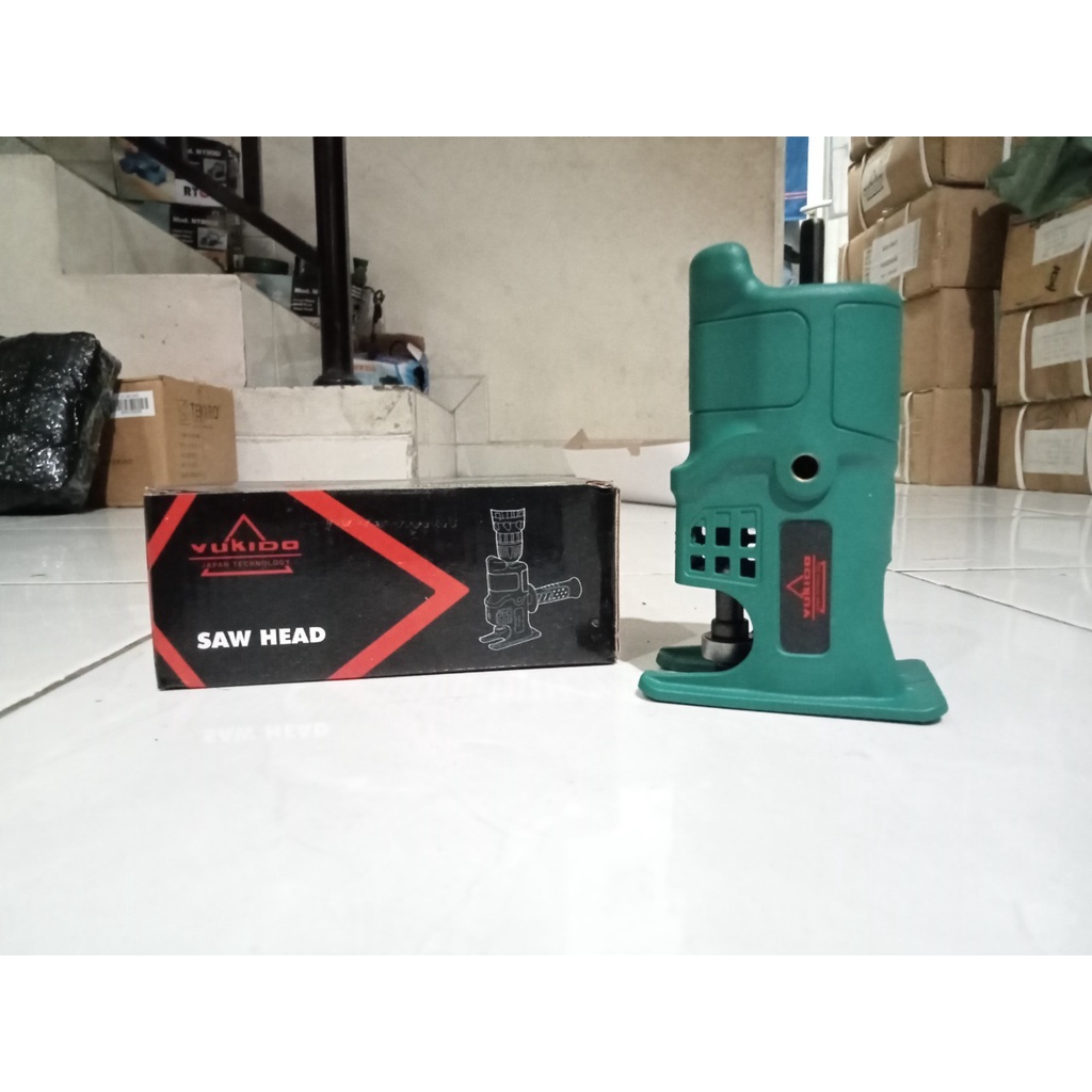 mesin gergaji / adaptor / Mesin Gergaji Kayu Dan Besi Adaptor Bor Gergaji Potong Reciprocating Jig Saw