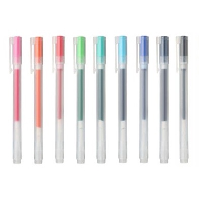 

MUJI Smooth Gel Ink Ballpoint Pen dengan Tutup - Made in Japan