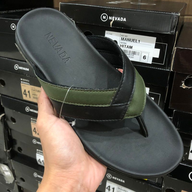 Nevada sandal jepit pria brand original matahari