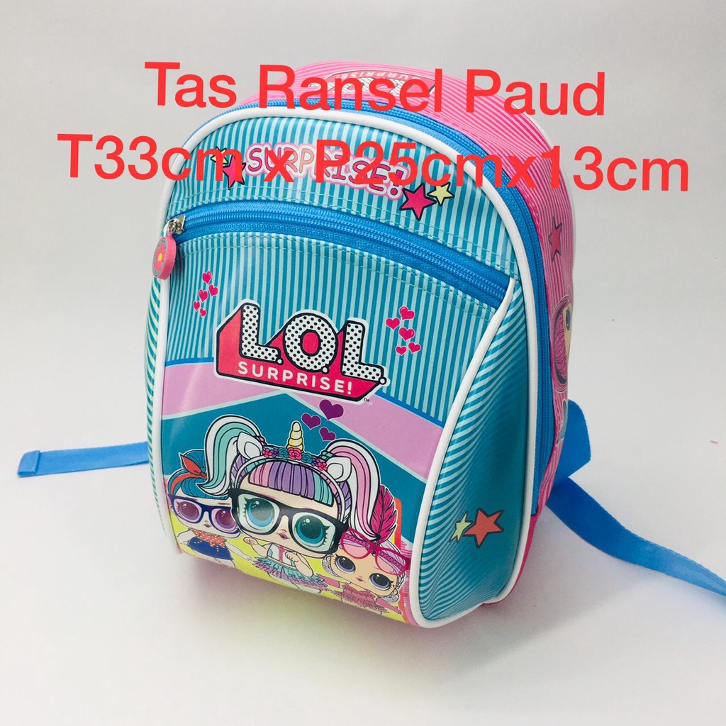 PROMO Tas Ransel Anak Sekolah PAUD LOL Kualitas PREMIUM.