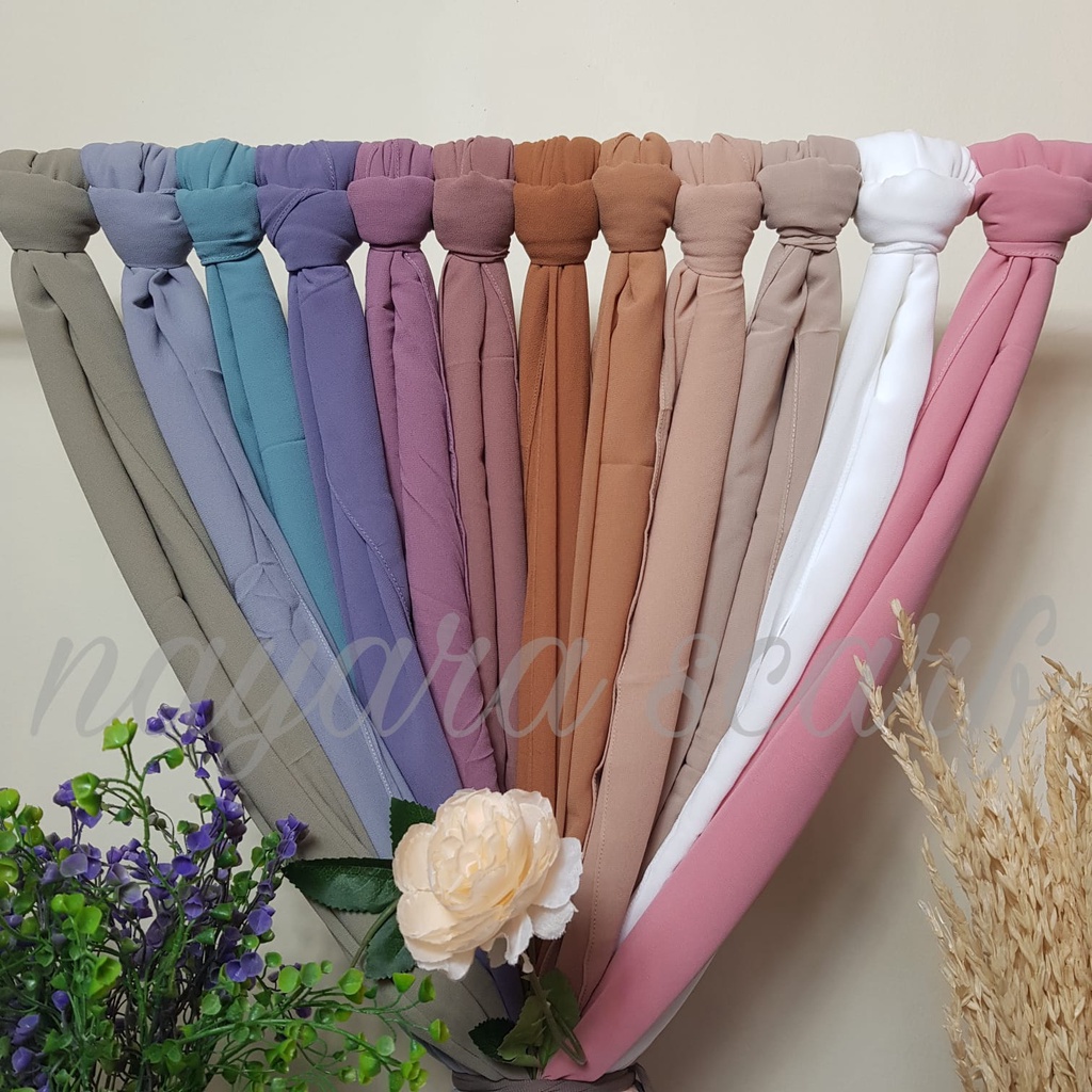 HIJAB PASHMINA SHAWL  ( PHASMINA CERUTY BABYDOLL  IMPORT) KUALITAS PREMIUM 180cm x 75cm