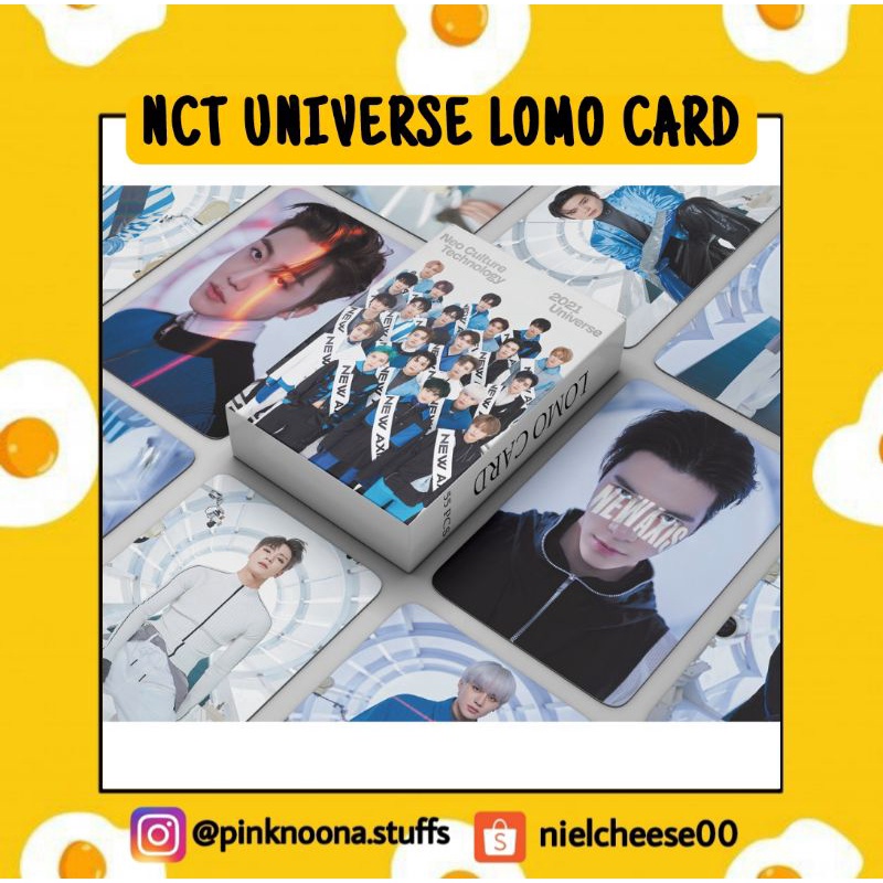 54PCS KARTU LOMO / LOMO CARD NCT 2021 UNIVERSE PHOTOCARD