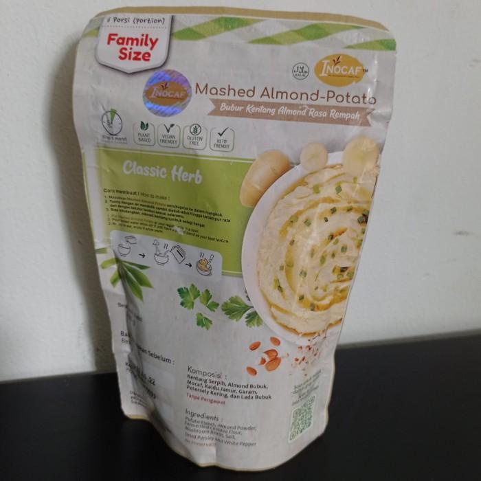 

Tepung | Mashed Almond Potato Classic Herb 200 Gram / Rasa Rempah / Family Size