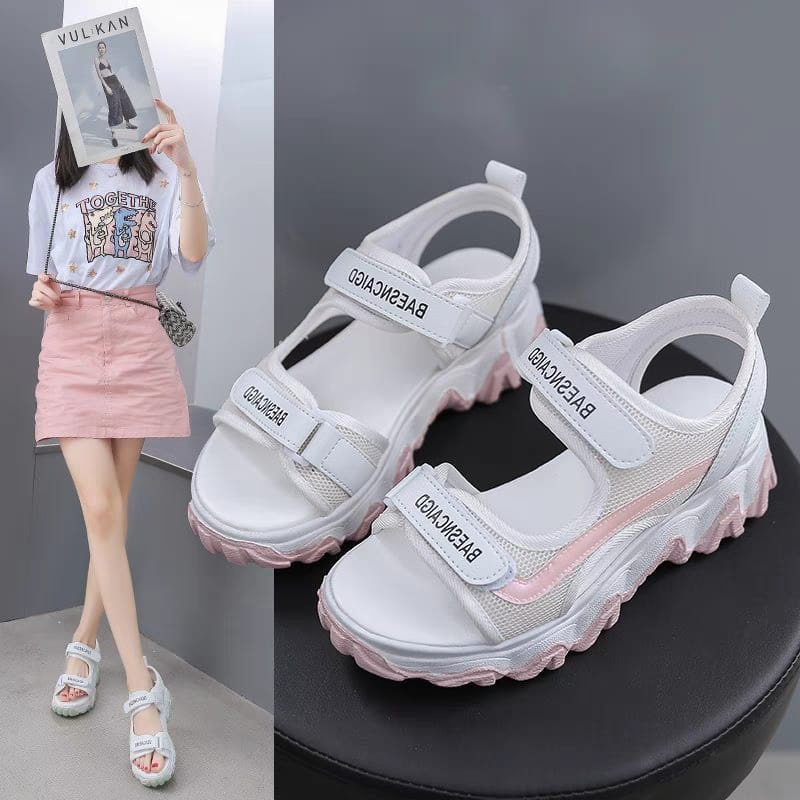 COD Sneakersdaily 2588 Sepatu sandal Wanita Sepatu Tali Gunung Premium