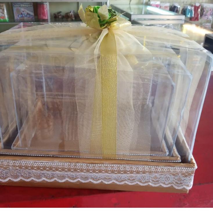 Harga Bersahabat.. box kotak hantaran sepaket isi 3 kotak seserahan box hantaran pernikahan lamaran 