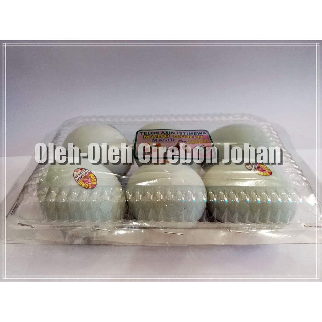 

Telor Asin Super per pak isi 6 butir