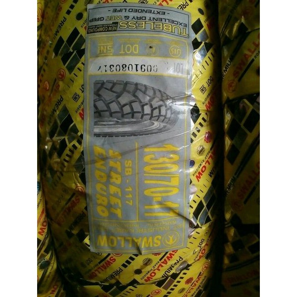 onderdil Ban Swallow Tubeless 130 70-17