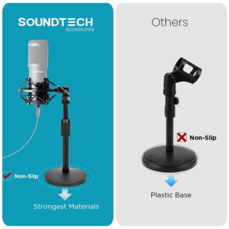 Soundtech Standing / Stand Table For Microphone Condenser