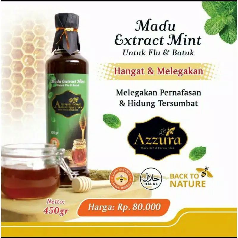 

MADU BATUK 450 gr MADU FLU ORIGINAL MADU AZZURA UNTUK HIDUNG TERSUMBAT