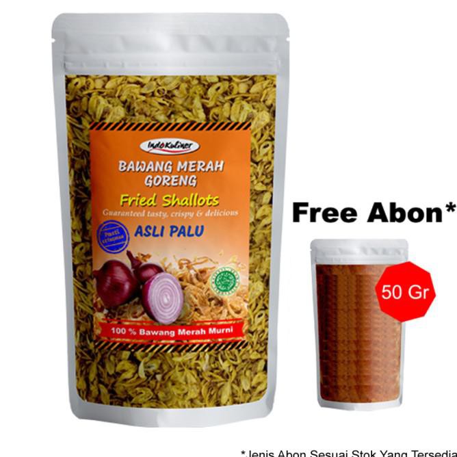 

Murah Bawang Merah Goreng Palu 175 Gr <