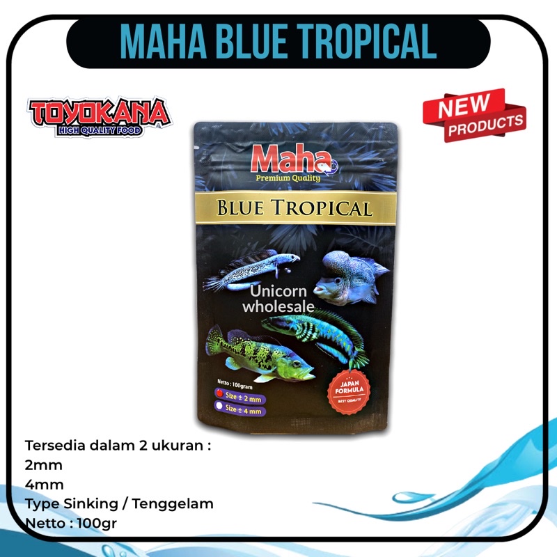 PELET PREDATOR 100GR PAKAN IKAN HIAS LOUHAN.CHANNA.OSCAR MAHA BLUE TROPICAL