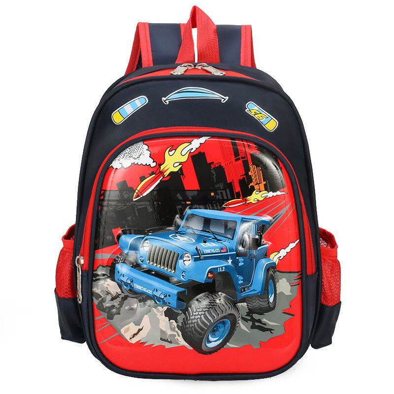 Lagi Hits Tas Ransel Anak Sekolah Laki-laki Karakter Fashion Kids Motif Jeep Printing Backpack Cute Murah Batam Tas Kanvas import