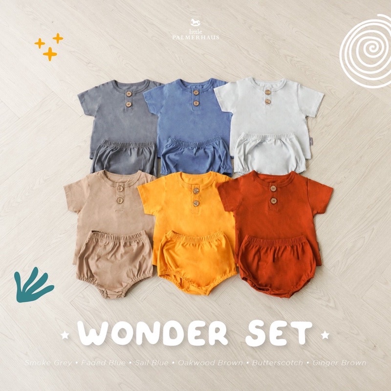 Palmerhaus Baby Wonderset/Setelan Bayi Baby Wonderset by Little Palmerhaus