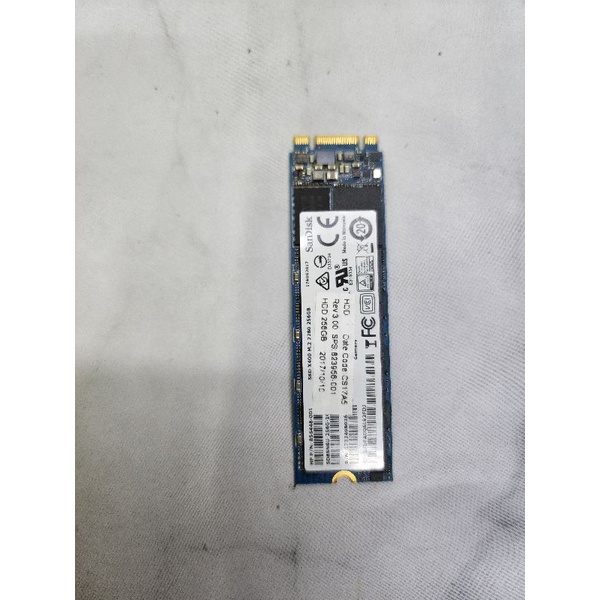 SSD M2 SATA 256GB MERK INTEL/MICRON/SANDISK BARANG DI JAMIN NORMAL 100% TEST OKE