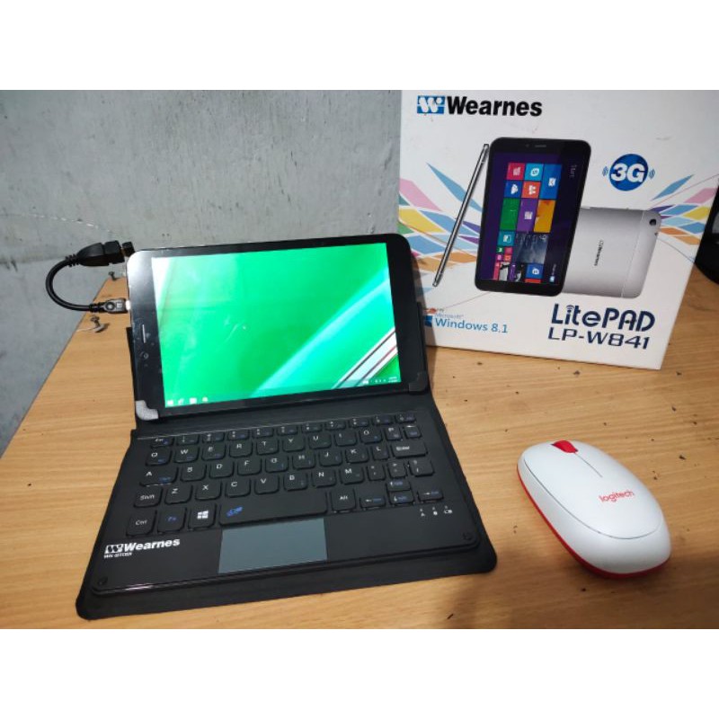 Tabllet Litepad LP-W841 Wearnes tanpa keyboard