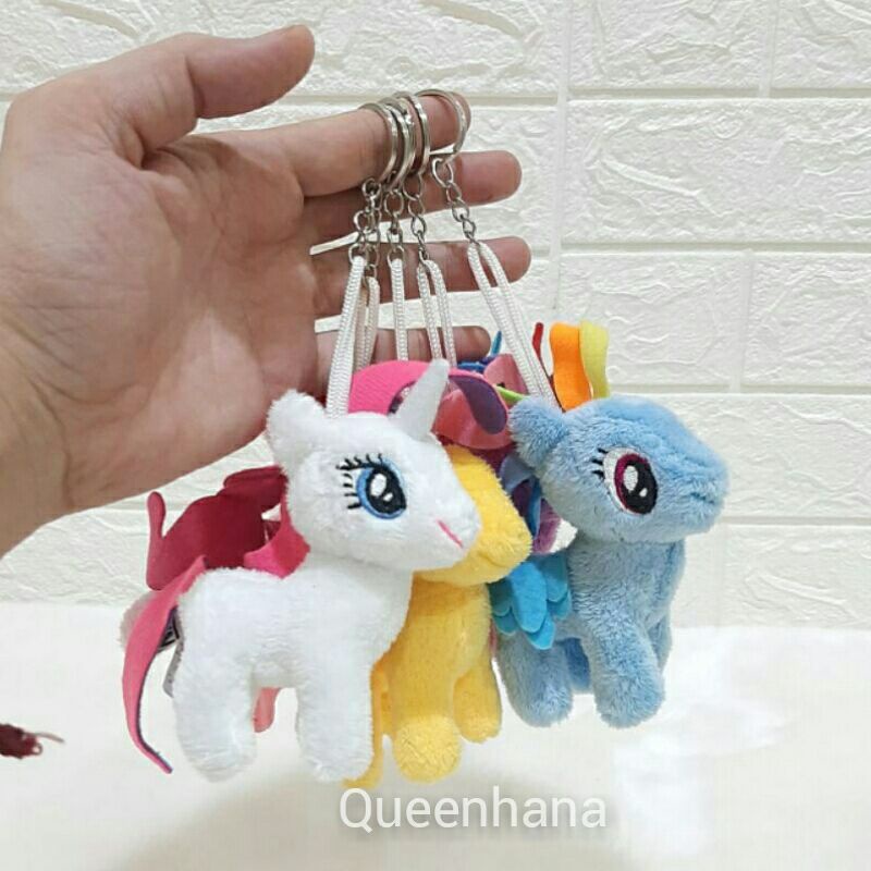 Gantungan Kunci Unicorn Gantungan Tas Unicorn Gantungan Kunci Flaminggo Little Pony