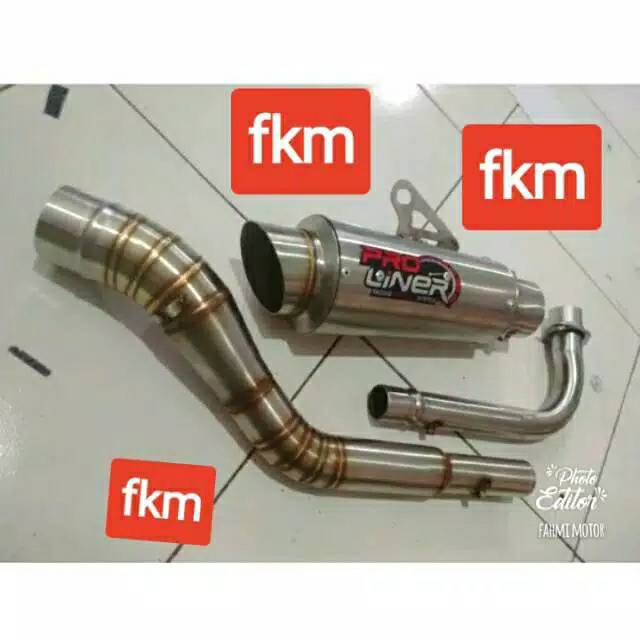 KNALPOT PROLINER KOLONG JUPITER Z VEGA R SUPRA X SUPRA 125