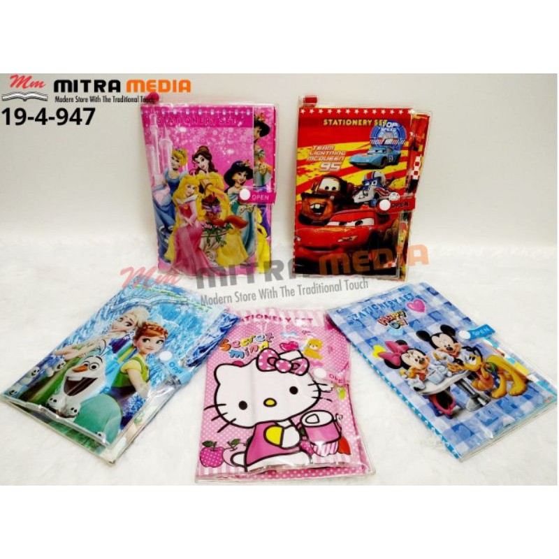 

STUDY SET / BUKU+PENSIL+PENGGARIS+RAUTAN+PENGHAPUS KARAKTER MURA