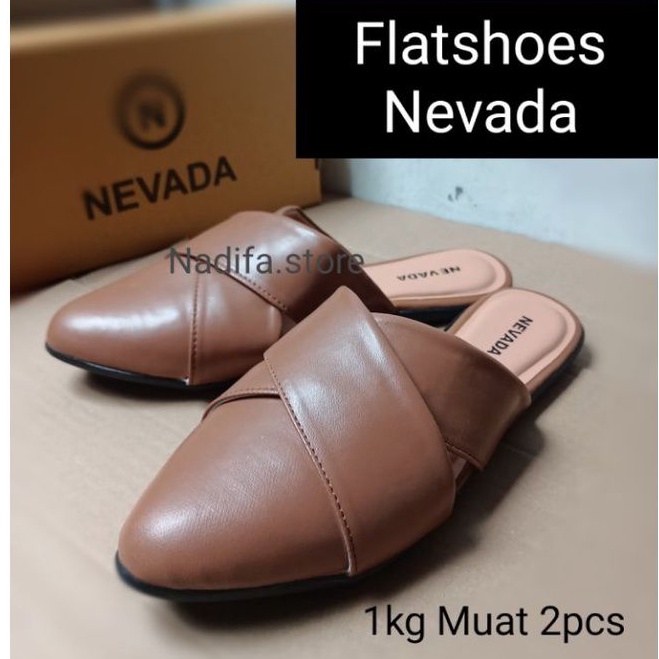 Sepatu Flat Nevada Flatshoes 07 | Sepatu kerja Cewek casual Slip On (F07)