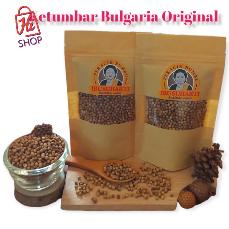 

IBU SUHARTI - Rempah Ketumbar Bulgaria Gold Dried Coriander Seeds Kualitas Premium