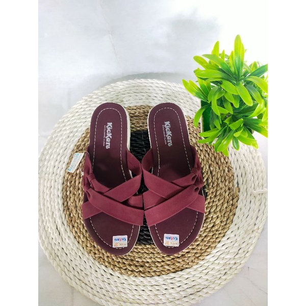 sandal wanita sendal kickers teplek