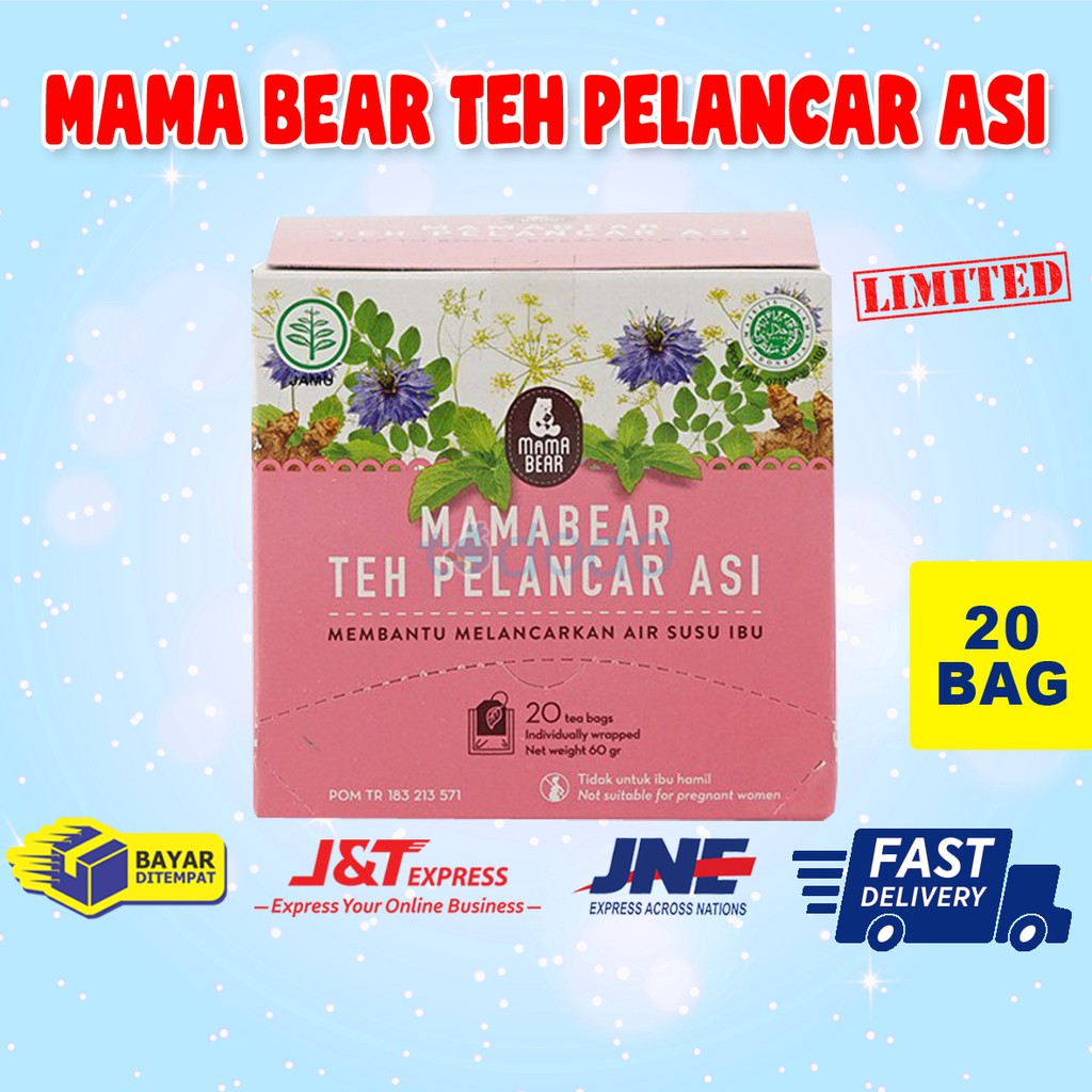 Jual Mama Bear Teh Pelancar Asi Booster Indonesia Shopee Indonesia