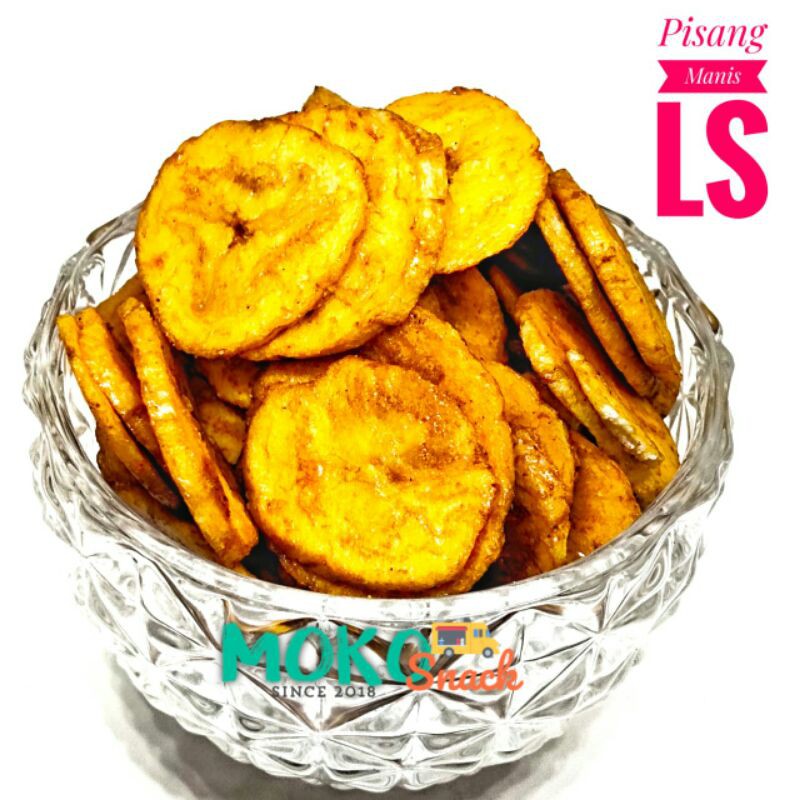 

Keripik Pisang bulat Manis 250gr GURIH ENAK LS