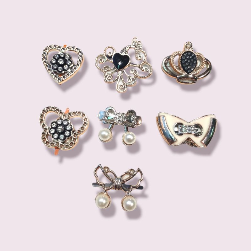 Aksesoris Tas bros tas bahan plastik atom