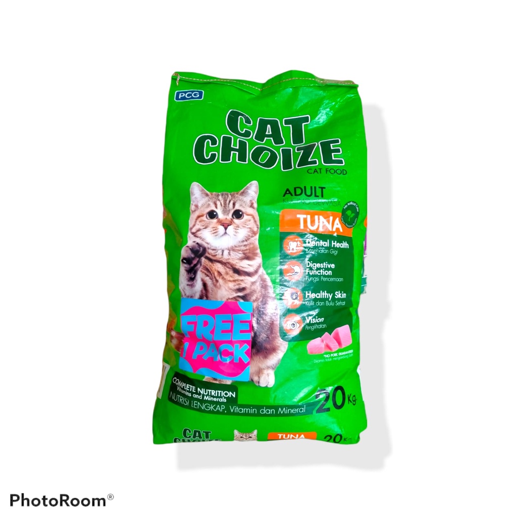 KHUSUS GRAB/GOJEK Makanan Kucing CAT CHOIZE Adult &amp; Kitten 20KG