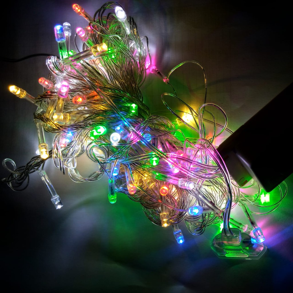 Lampu Hias Tumblr 10m 100 Led Rainbow Hias Agustusan Lampu Hias Tumblr 10m 100 Led Rainbow Hias Agustusan